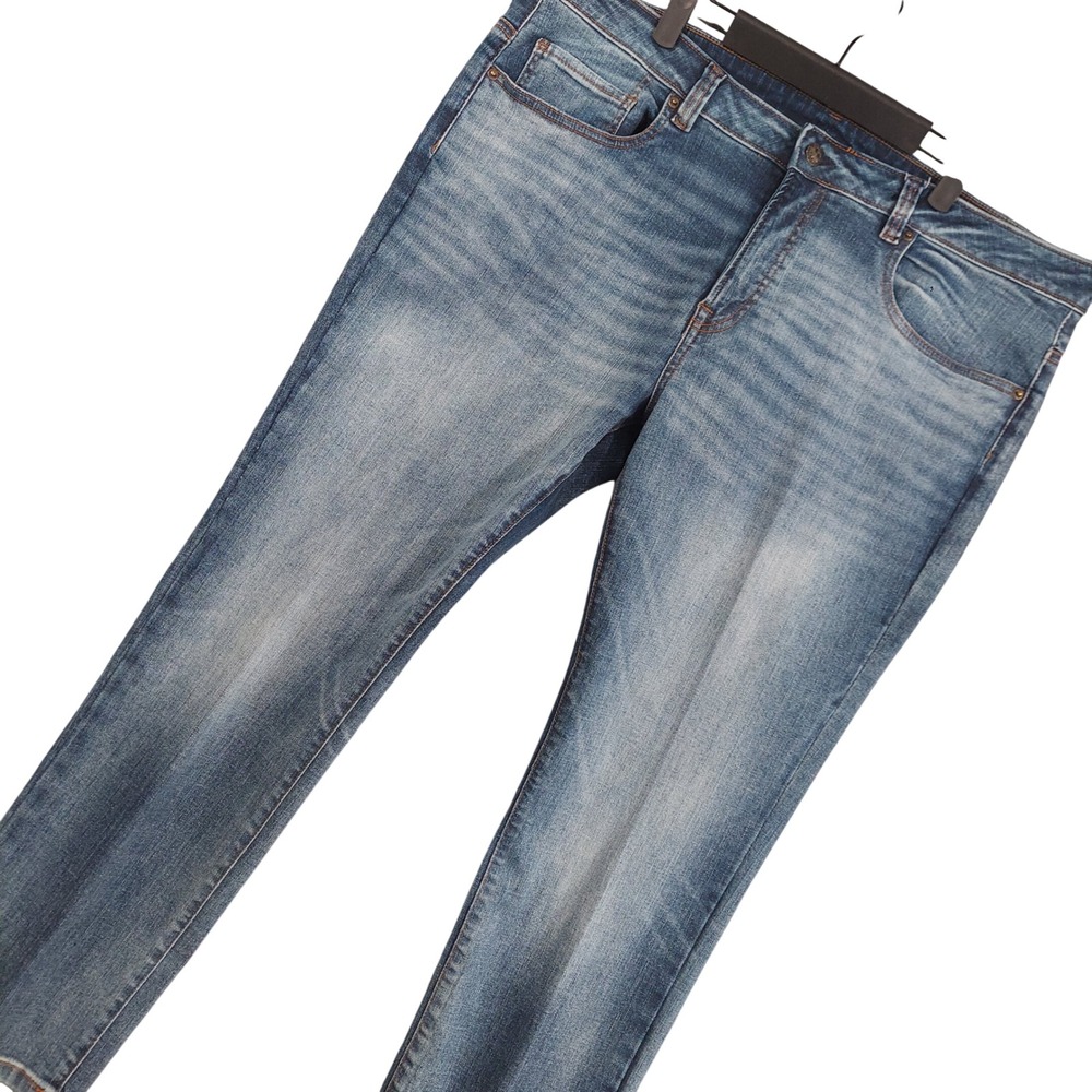 Buffalo David Bitton Ash Jeans Mens 38x30 (Fits 40x30) Ash Slim Fit Denim